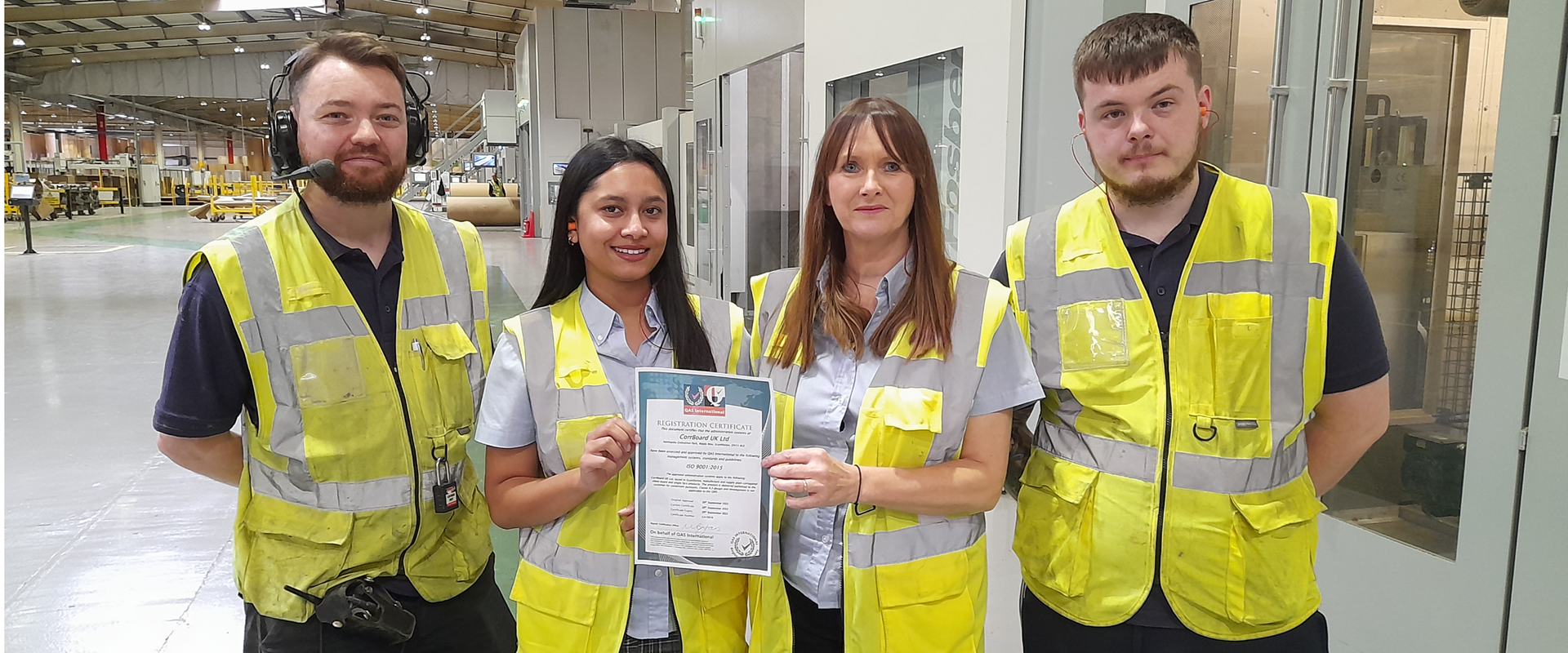 CorrBoard UK Secures ISO 9001:2015 Certification