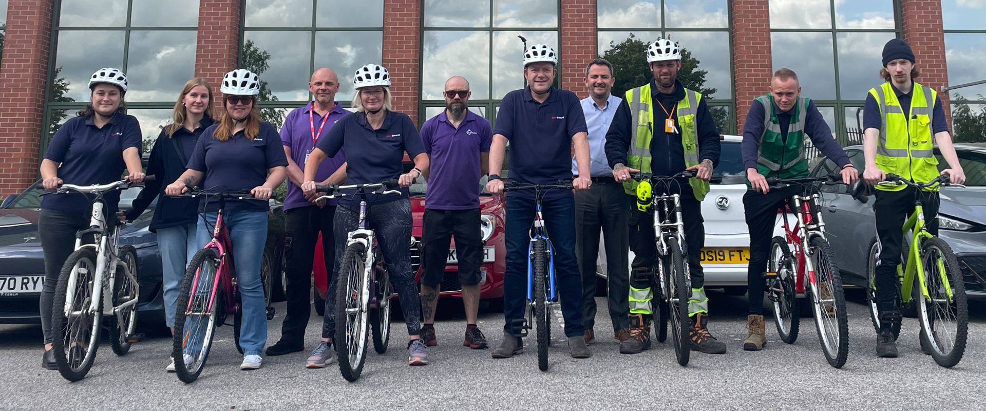 CorrBoard Colleagues Get on their New Bikes
